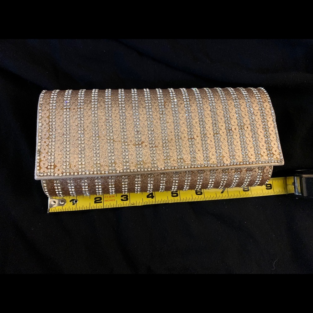 Gold Sparkly Formal Clutch!✨NWOT! - Picture 5 of 6